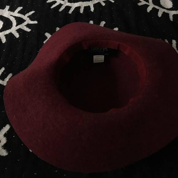 Christy’s London Burgundy Floppy Hat - Picture 4 of 6